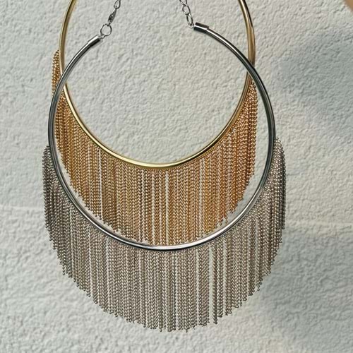 MARKA MODEL DORİKA SALLANTILI CHOKER KOLYE ACR7647