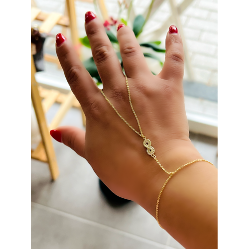 ÖZEL SERİ SONSUZLUK ŞAHMERAN-GOLD RENK ACR8762