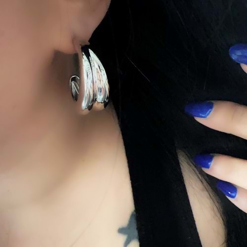 XUPING BOMBE KÜPE-GÜMÜŞ RENK ACR9191