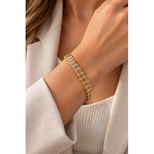 XUPING 14K GOLD RENK V BİLEKLİK 19CM ACR9706