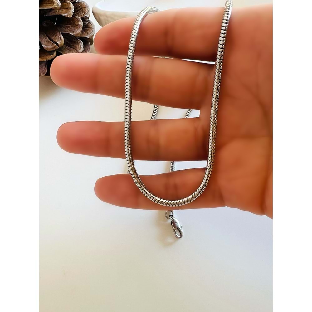 XUPING SARMAL KOLYE 55 CM GÜMÜŞ RENK ACR0785