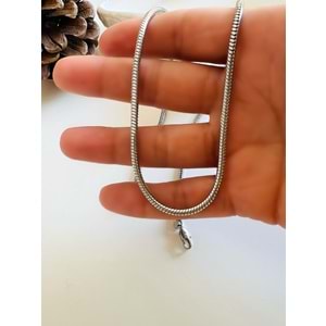 XUPING SARMAL KOLYE 55 CM GÜMÜŞ RENK ACR0785