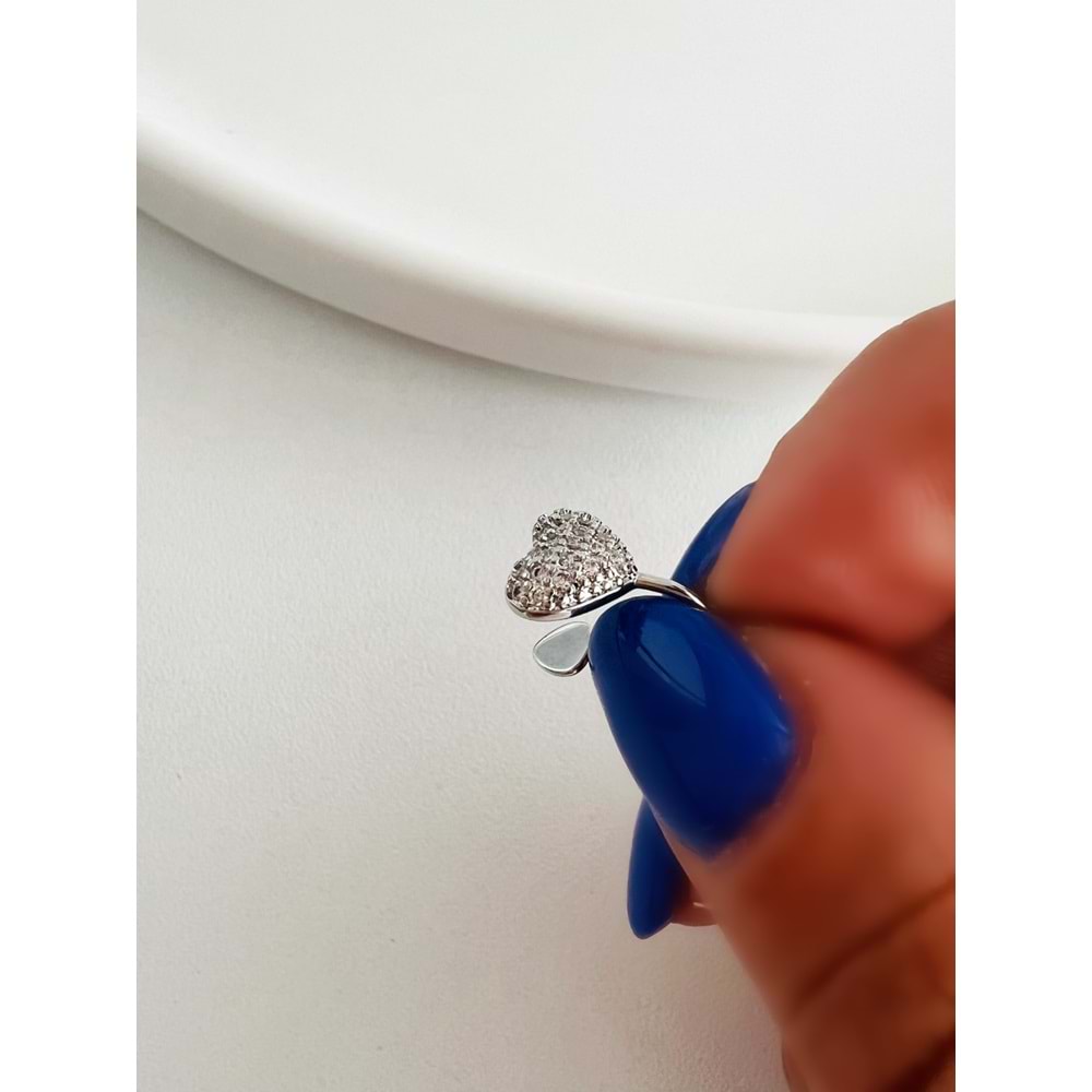 KALPLİ, KISTIRMALI, KIKIRDAK KÜPE GÜMÜŞ ACR3778