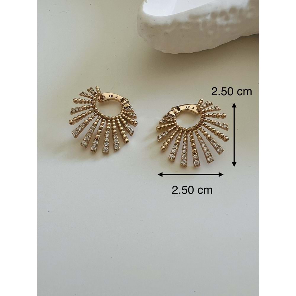 XUPING TASARIM KÜPE-ROSE RENK ACR5156