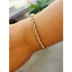 XUPING BURGU BİLEKLİK 19 CM-3MM-ROSE RENK ACR5536