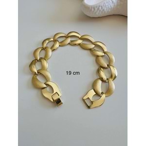 XUPING 14K HALKA MODEL ZİNCİR BİLEKLİK 19CM ACR6218