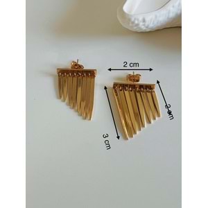 XUPING SALLANTILI TASARIM KÜPE-ROSE RENK ACR6426