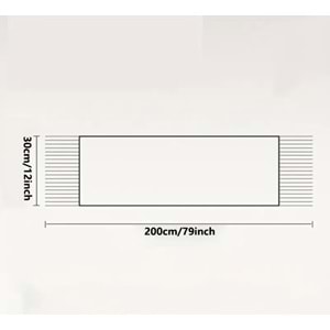 KARELİ, KALP DESENLİ, SİYAH-KAHVE KONTRASTLI, DİKDÖRTGEN KIŞLIK KALIN ATKI ACR6846