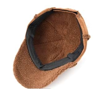 UNISEX YUMUŞAK SONBAHAR, KIŞ İÇİN ŞAPKA-KAHVERENGİ ACR7162