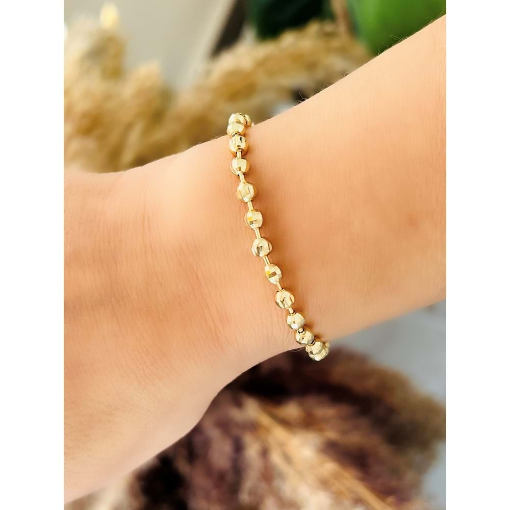 XUPING 14K GOLD RENK DORİKA BİLEKLİK 17+3 CM ACR7586