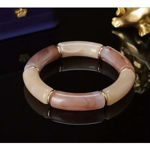 ESNEK REÇİNE BONCUKLU BİLEKLİK ACR7899