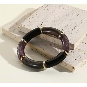 ESNEK REÇİNE BONCUKLU BİLEKLİK ACR7899