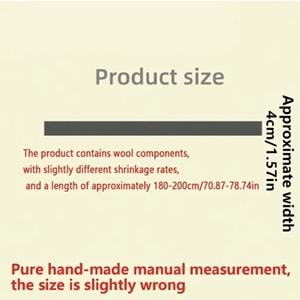 VİNTAGE KIRMIZI RENK DAR, YUMUŞAK, SICAK TUTAN ATKI ACR8120