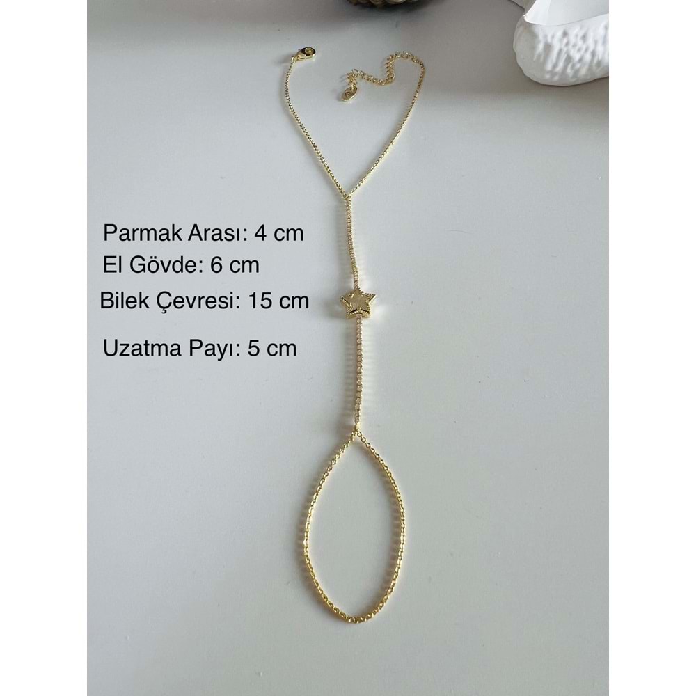 ÖZEL SERİ YILDIZLI SUYOLU ŞAHMERAN-GOLD RENK ACR8252