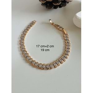 XUPING TASARIM BİLEKLİK 17+2CM-ROSE RENK ACR8316