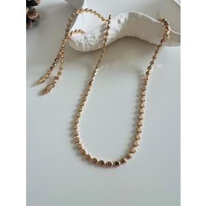 XUPING STAMP KOLYE 50CM-ROSE RENK ACR8493