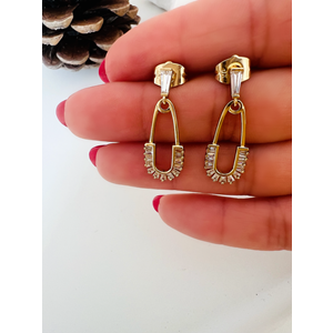 XUPING 14K ÇENGEL KÜPE-GOLD RENK ACR8541