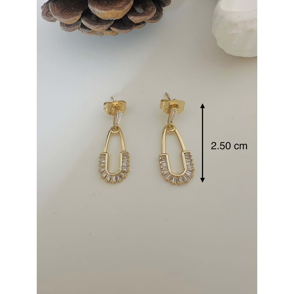 XUPING 14K ÇENGEL KÜPE-GOLD RENK ACR8541