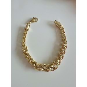 XUPING 14K SARMAL BİLEKLİK 19CM-GOLD RENK ACR8693
