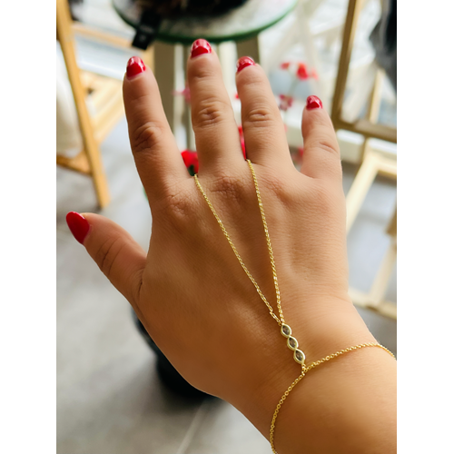 ÖZEL SERİ DAMLA MODEL ŞAHMERAN-GOLD RENK ACR8905