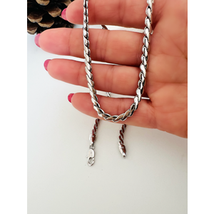 XUPING S KOLYE 50CM-GÜMÜŞ RENK ACR8918