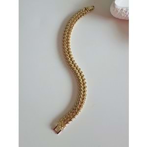 XUPING 14K BRAİD BİLEKLİK 20CM-GOLD RENK ACR8959