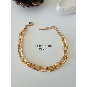 XUPING ROSE RENK LOCK BİLEKLİK 18+4CM ACR9276