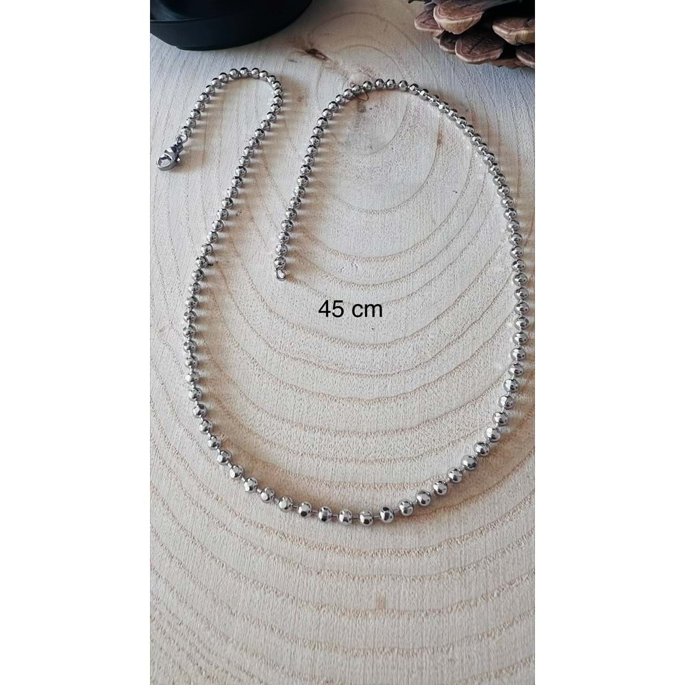 XUPING GÜMÜŞ RENK DORİKA KOLYE 45CM ACR9685