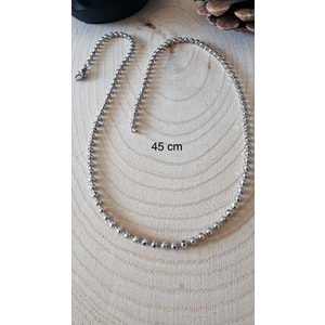 XUPING GÜMÜŞ RENK DORİKA KOLYE 45CM ACR9685