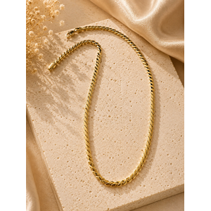 XUPING 14K GOLD RENK, BÜKLÜM KOLYE 50CM ACR9800